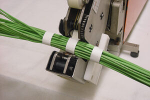 Spot Taping System with Wire Bundle